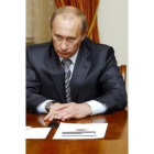 Imagen del presidente ruso, Vladimir Putin, esta semana