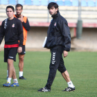 Juan Ferrando durante un entrenamiento culturalista.