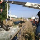 La imagen tomada el pasado verano muestra uno de los fatales accidentes en el Canal Bajo