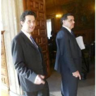 Los diputados leonesistas Rubinat y García Bayón, en imagen de archivo