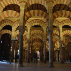 Imagen promocional del interior de la mezquita de Córdoba.