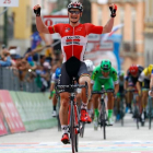 André Greipel se exhibe en el esprint que decidió la quinta etapa del Giro.