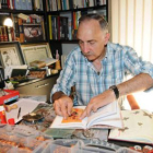 El escritor y editor leonés Gregorio F. Castañón.