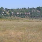 Vista del campamento militar El Carrascal, en la pedanía astorgana de Murias de Rechivaldo
