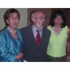 El ex presidente de Cruz Roja en Villafranca durante la cena homenaje celebrada el sábado