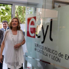 La consejera de Economía y Hacienda de la Junta. ICAL