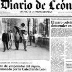 Portada de Diario de León del 28 de agosto de 1985.  DL