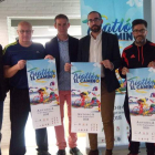 El triatlón ‘El Camino’ fue presentado en Astorga. TRANCA