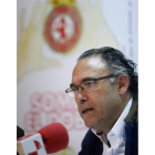 Felipe Llamazares durante el balance de esta temporada y la planificación de la próxima. JESÚS F. SALVADORES