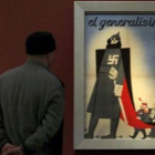 Un cartel de la exposición -˜Viñetas en el frente».