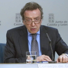 De Santiago-Juárez, ayer, en la rueda de prensa.