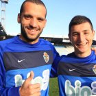 Yuri y Borjina Valle serán rivales esta tarde en Luarca.