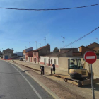 Imagen de las obras de renovación de colectores en la zona sur de Valencia de Don Juan. DL