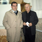 Los historiadores Siro Sanz y Eutimio Martino.
