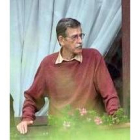 Julen Madariaga, ayer, en su casa, antes de ser detenido