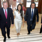 Silván, Jeanette Dayana Pérez, Daniel Chávez y  Javier García Prieto