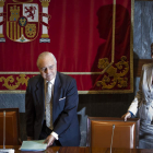 El presidente del CGPJ y del Supremo, Carlos Dívar, el pasado mes de mayo.