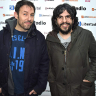 Los cómicos Iñaki Urrutia y JJ Vaquero traerán a León su show ‘En bruto’. DL