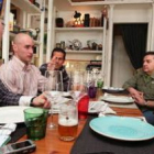 Miguel Ángel Tranca, Juanjo Bernabé, Ángel Fraguas, Georgino Fernández y Sergio Cancelo.