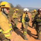 Trabajadores forestales en una imagen de archivo.