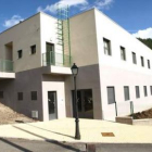 Edificio de la nueva residencia en cuyos bajos se ubicarían las instalaciones de Telemark.