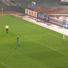 Paletta manda el balón desde los once metro a las nubes en la Copa China.