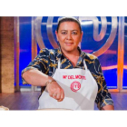 María del Monte, en la cocina de 'Masterchef celebrity'.