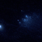 La desintegración de un cometa captada por el telescopio 'Hubble'.