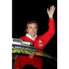 Sainz tuvo que renunciar a su última prueba por un accidente