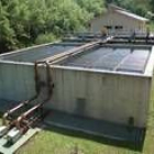 Imagen de las instalaciones donde Ponferrada capta agua para consumo doméstico en el río Oza