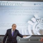 El ministro del Interior, Jorge Fernández Díaz, en un acto celebrado ayer.