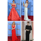 Jennifer Lawrence, Jessica Chastain, Claire Danes y Julianne Moore. (Pulse sobre las imágenes para ampliar).