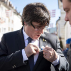 El expresidente de la Generalitat Carles Puigdemont. ANTHONY ANEX