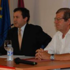 José Campos, profesor de la universidad de Wenzao y José María Balcells de la ULE.