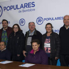 La nueva Junta Local del PP de Bembibre. DL