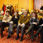 Un momento del encuentro de los administradores de fincas.