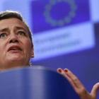 Margrethe Vestager, comisaria de Competencia.