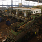 Imagen del interior del complejo del CTR de San Román, donde cada día llegan toneladas de basura de toda la provincia.