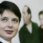 Isabella Rosellini presentó ayer un libro sobre su padre en Berlín