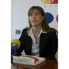 Gema Cabezas, en una imagen de archivo, durante una rueda de prensa