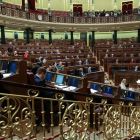 Vista general del Congreso de los Diputados, en una de las últimas sesiones.