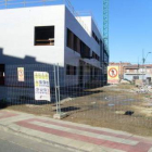 Estado actual de las obras del nuevo consultorio médico de Trobajo