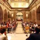 Los participantes de la actividad «Aldeas internacionales en Washington» en el 2009