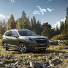 La renovada parrilla frontal, además de las protecciones inferiores delanteras y traseras, propician un estilo rotundo y ‘aventurero’ al nuevo Subaru Forester. sb