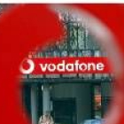 Aspecto de la fachada de la sede en Alemania de las compañías de telefonía móvil Vodafone