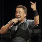 Bruce Springsteen, el año pasado en México, en un concierto del Wrecking Ball Tour.