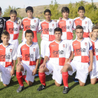 Formación del equipo del Puente Castro que milita en la 1.ª División Regional Cadete.
