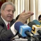 Francisco Hernando, durante la rueda de prensa
