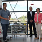 El primer teniente de alcalde, Fernando Salguero y la concejala de Urbanismo y Medio Ambiente, Ana Franco, han visitado esta mañana el Centro Demostrador de Energías Renovables.