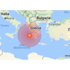 El sismo se registró a las 01.54 hora local (2254 GMT del jueves) y fue seguido aproximadamente media hora después por una réplica magnitud 5.2.